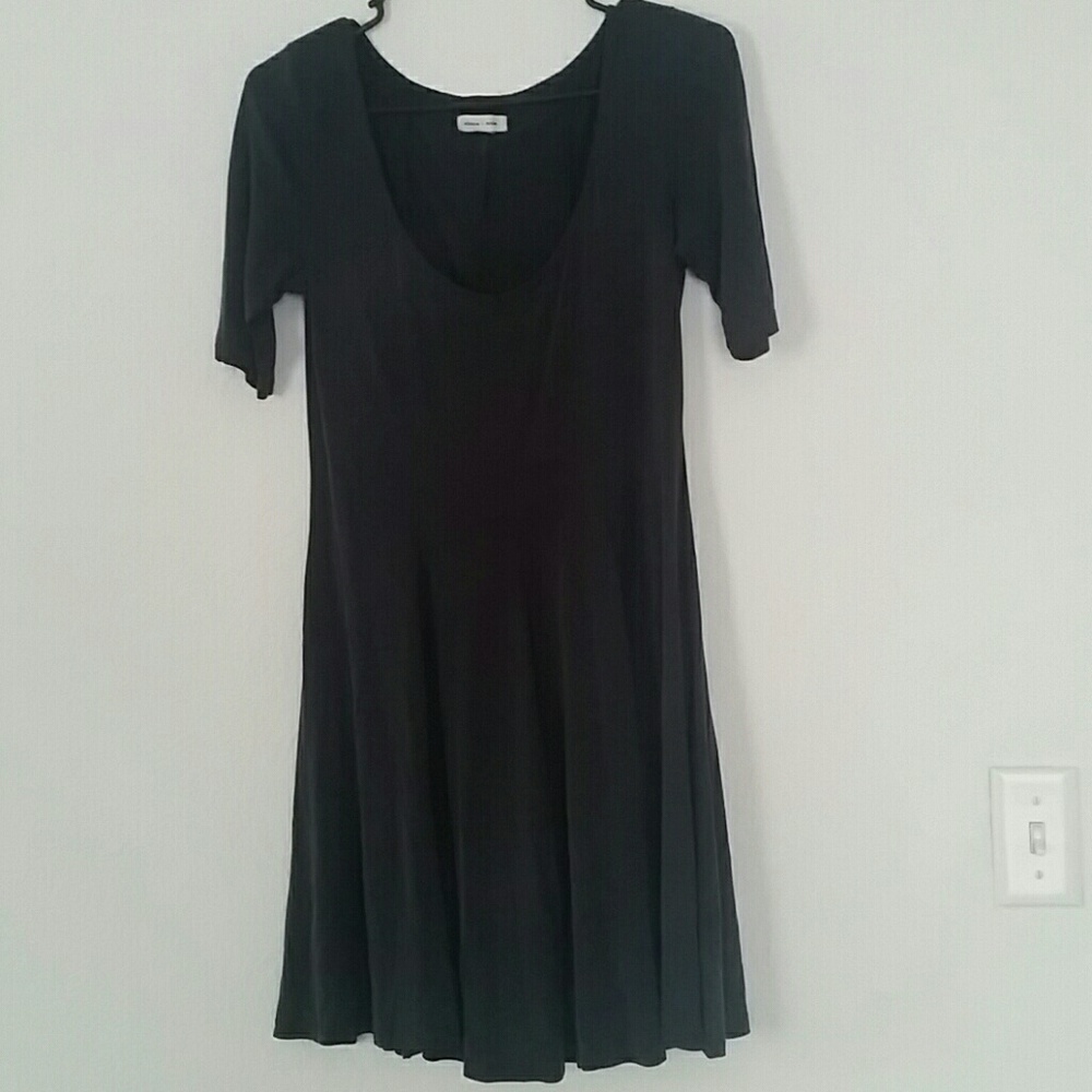 Grey Skater Dress